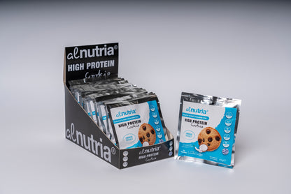 Gluten Free Coconut & Dark Chocolate Chip High Protein Cookies (12x45g)