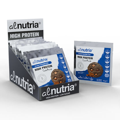 Gluten Free Double Chocolate Chip High Protein Cookies (12x45g)