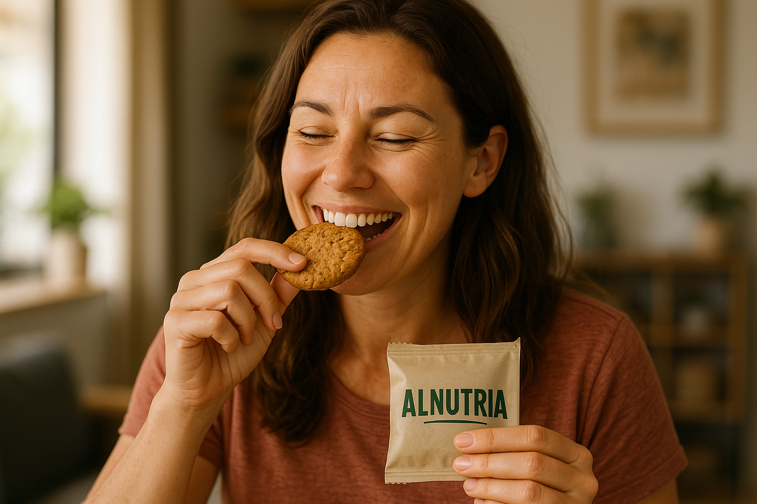 can you do eat eatin an ALNUTRIA COOKIE